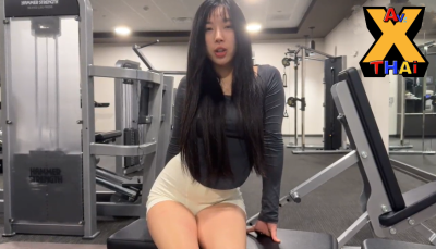 หนังโป๊ฝรั่ง ออกกำลังกายได้เสียว No Nut November Failure Cute Asian Gym Girl – Elle Lee